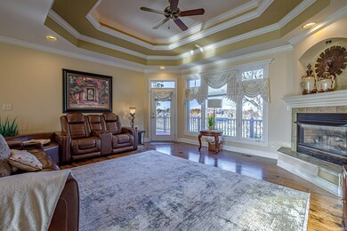 The interior is full of gorgeous craftsmanship wit
