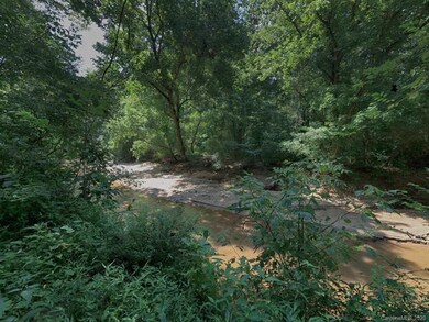 Land backs to creek