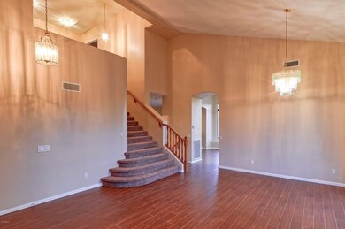 Dining and grand staircase