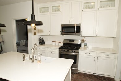 Gas range and all stainless steel appliances remai