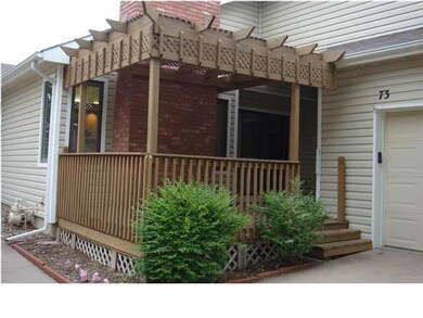 Large covered deck