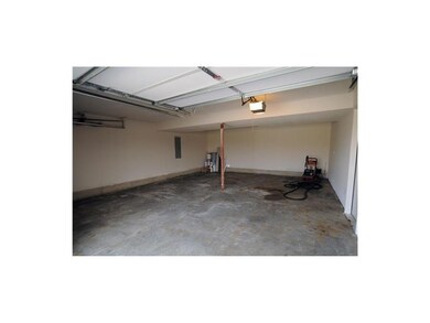 Huge garage with one door opener!