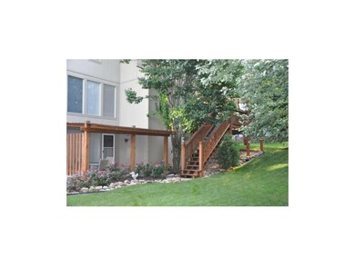 Relax outside on the deck or the covered patio.  B