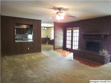 Family room......French doors open to deck