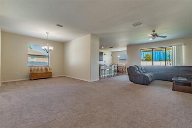 Open concept living space in main home!  Dining ar