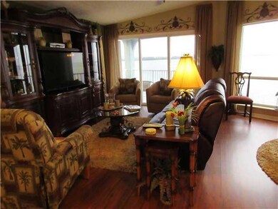 Kitchen. Large kitchen island is perfect for enter