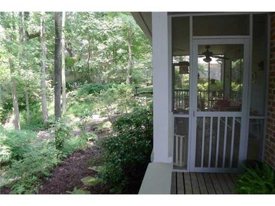 Relax on the private and shaded screened porch.