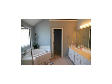 Master Bath boasts separate shower and whirlpool t