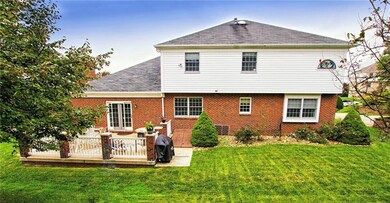 Corner lot with flat usable back yard.