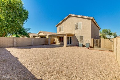 Large backyard