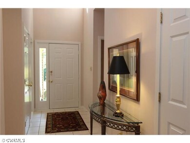 Foyer - 2- Story Foyer with Tile Floor ~ Two Coat 