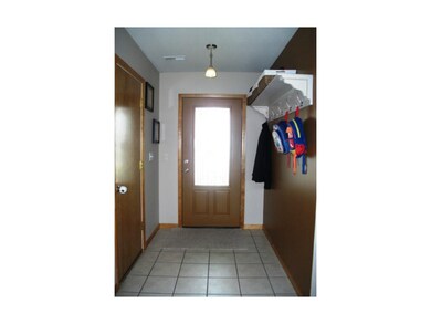 Private tiled entryway