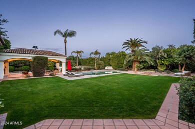 Large grass area
