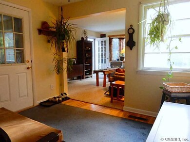 Foyer Better view of the mud room looking onto the