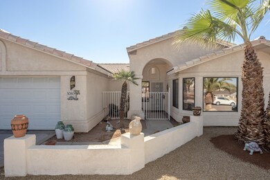 Leading to the front courtyard