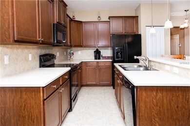 Kitchen with Corian Counters