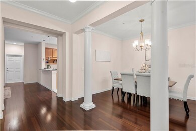 Beautiful Foyer with Brazilian Hardwood Flooring.