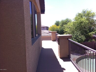Deck off master bedroom