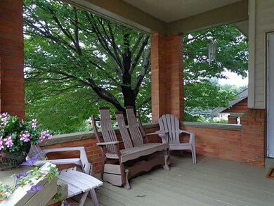 Patio/Deck. Gracious Front Porch
