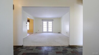 Foyer looking into living room