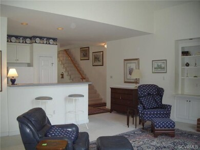 Living area is open to kitchen