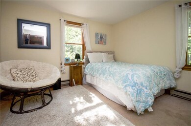 First level bedroom with attached bath.