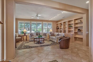 Living Room With Custom Lighting
