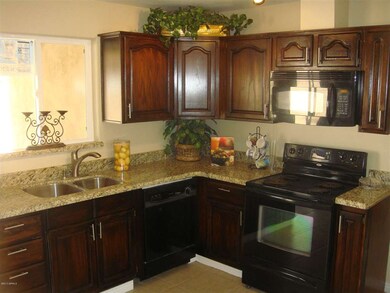 Gorgeous Kitchen with Black Appliances