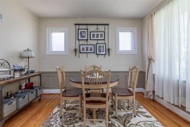 dinning room with lots of natural light