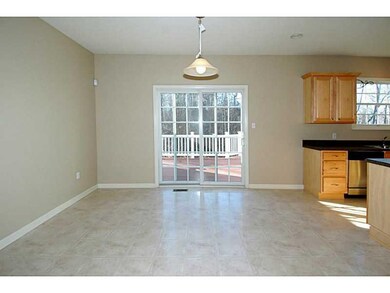 Dining Room. Access to the deck from the dining ro