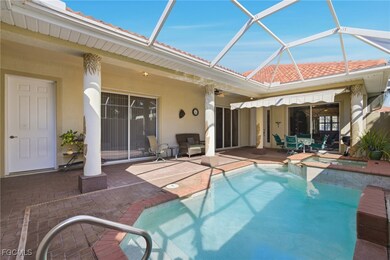 Courtyard and pool/spa area looking onto Main House