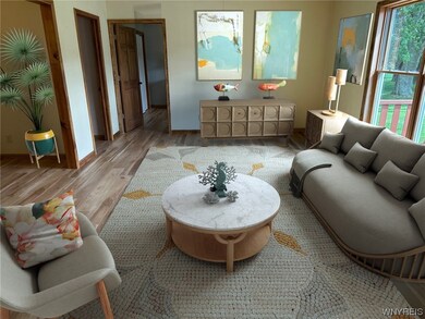 Livingroom has been virtually staged
