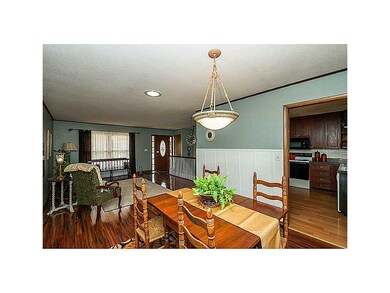 Dining Area. Facing front of home.