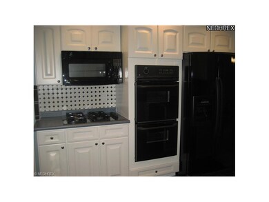New microwave, gas built in stove top, Double oven
