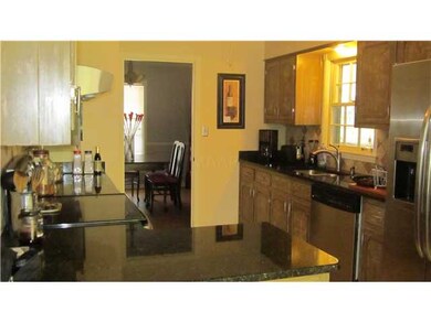 Granite counters, tile floors, tile backsplash, st
