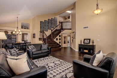 Ahwatukee Formal Living & Staircase