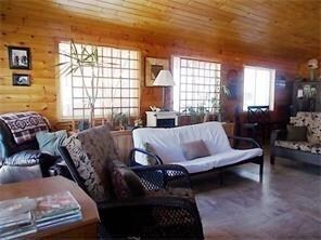 Gorgeous seating area in addition