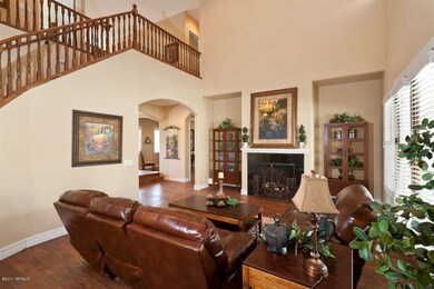 Living Room with Fireplace