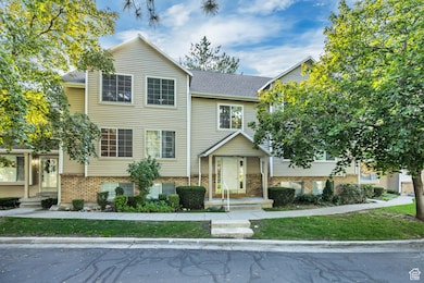 View of front of property, newly painted exterior!