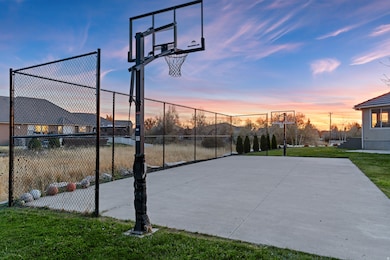 View of basketball court featuring community basketball court