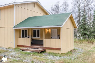 Covered back porch