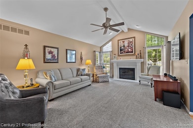 Great Room with Gas Fireplace