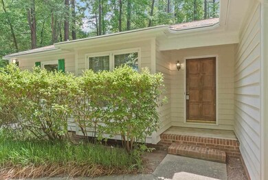 Main Front Entrance with covered porch