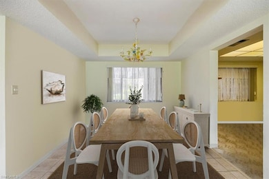 Vitrually staged diningroom