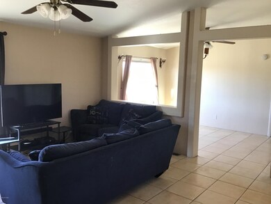 Den from the living room