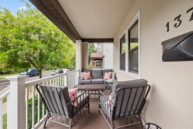 The Lovely front porch, an extension of the living