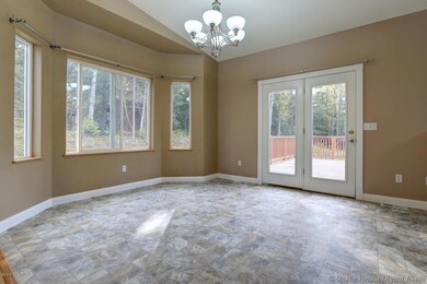 Dining Area With Bay Windows
