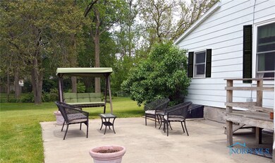 Patio for relaxing