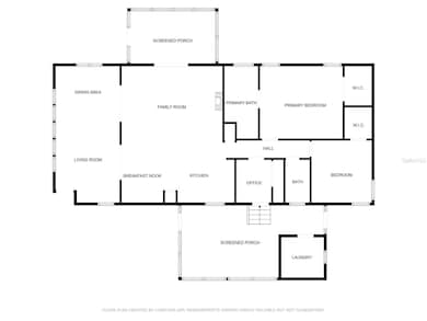 Floor plan is approximate and reflects seller's use of property
