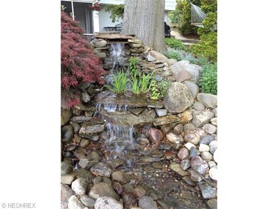 Beautifully landscaped with water fall*